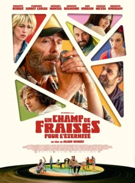 Affiche UN CHAMP DE FRAISES POUR L'ÉTERNITÉ